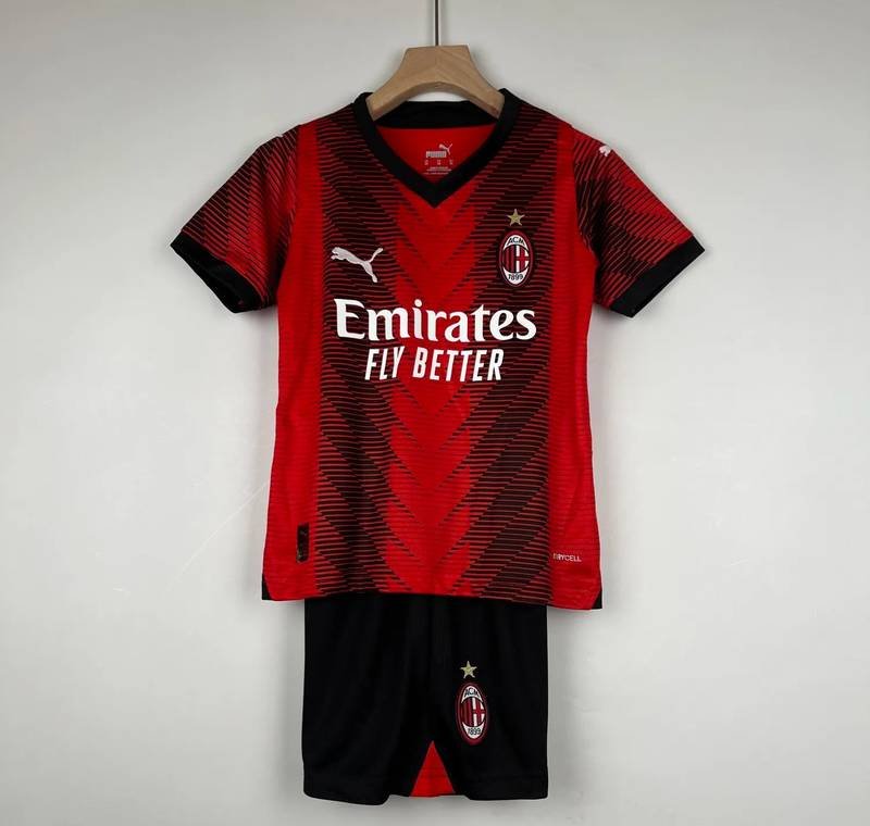 23-24 AC Milan Home Kids Kit