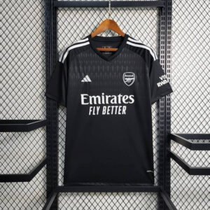 23-24 Arsenal Black Goal Keeper Fan Version 