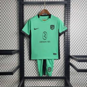 23-24 Atletico Madrid Third Kids Kit