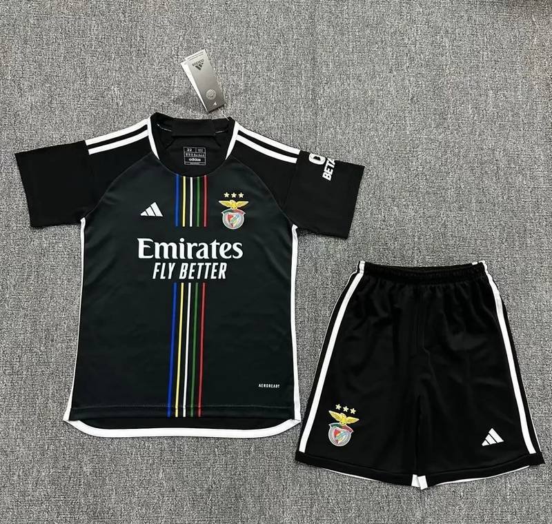 23-24 Benfica Away Kids Kit