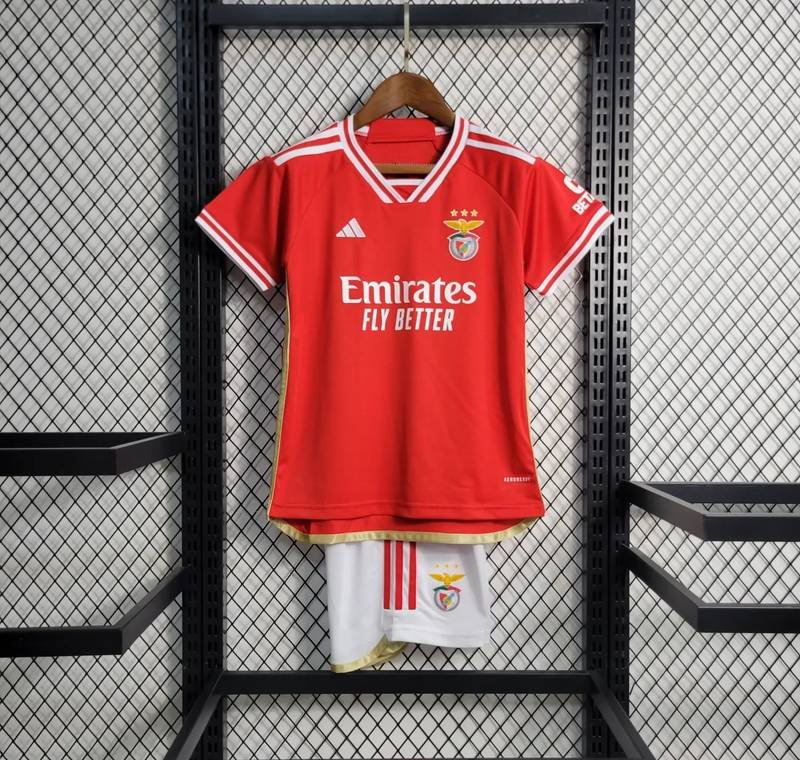 23-24 Benfica Home Red Kids Kit
