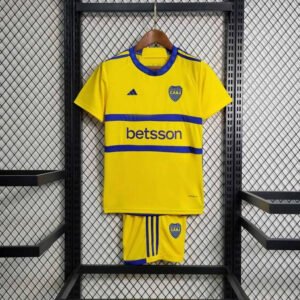 23-24 Boca Juniors Away Kids Kit