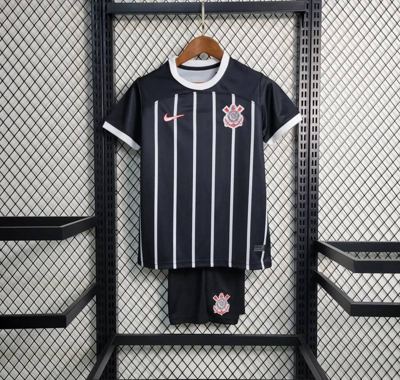 23-24 Corinthians Away Kids Kit