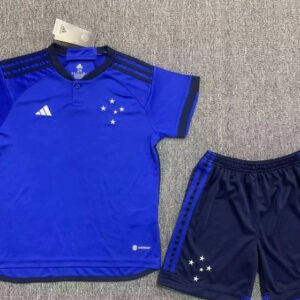 23-24 Cruzeiro Esporte Home Kids Kit