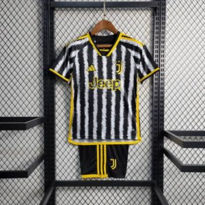 23-24 Juventus Home Kids Kit