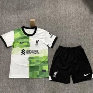 23-24 Liverpool Away kids kit