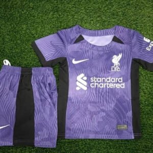 23-24 Liverpool Third Away Kids Kit