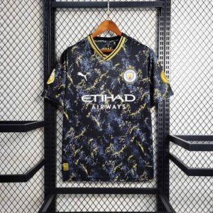 23-24 Manchester City Black and Gold 