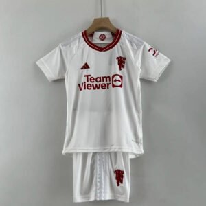 23-24 Manchester United Third Kids Kit