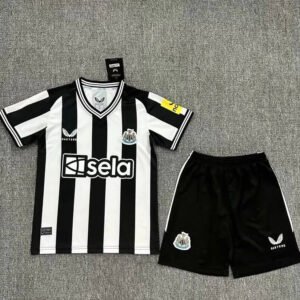 23-24 Newcastle United Home Kids Kit