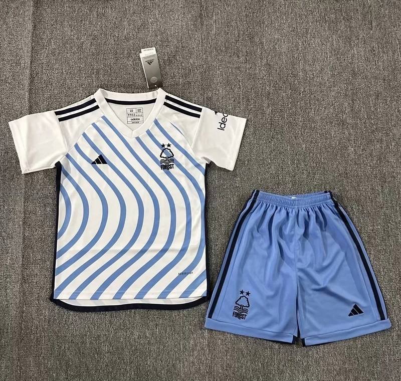 23-24 Nottingham Forest Away Kids Kit