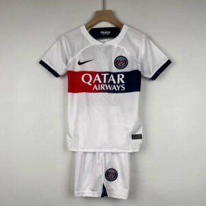 23-24 PSG Away Kids Kit