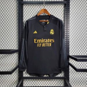 23-24 Real Madrid Third Fan Version Long Sleeve 