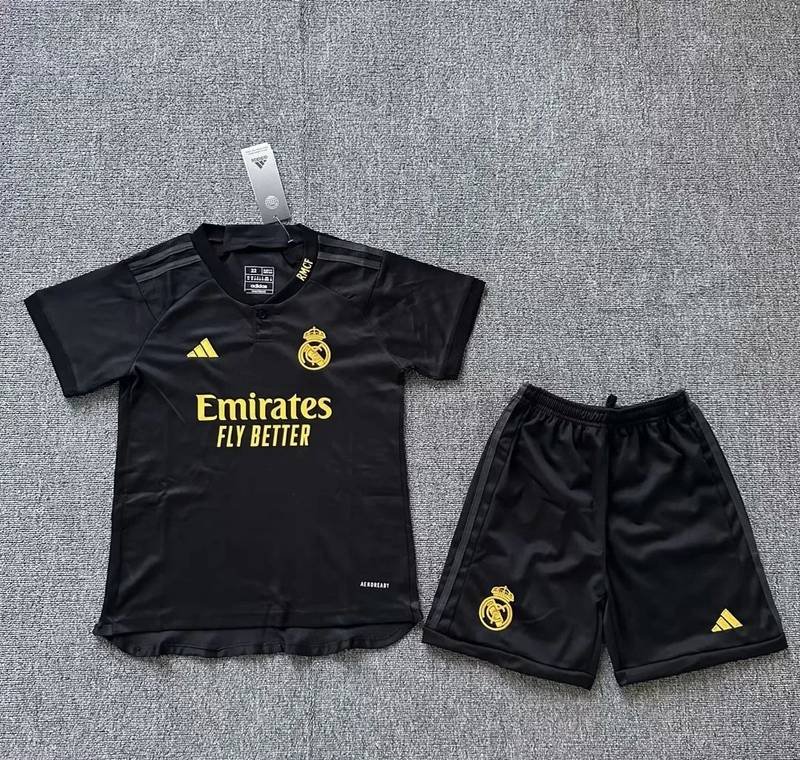 23-24 Real Madrid Third Kids Kit