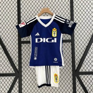 23-24 Real Oviedo Home Kids Kit