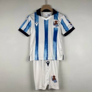 23-24 Real Sociedad Home Kids Kit