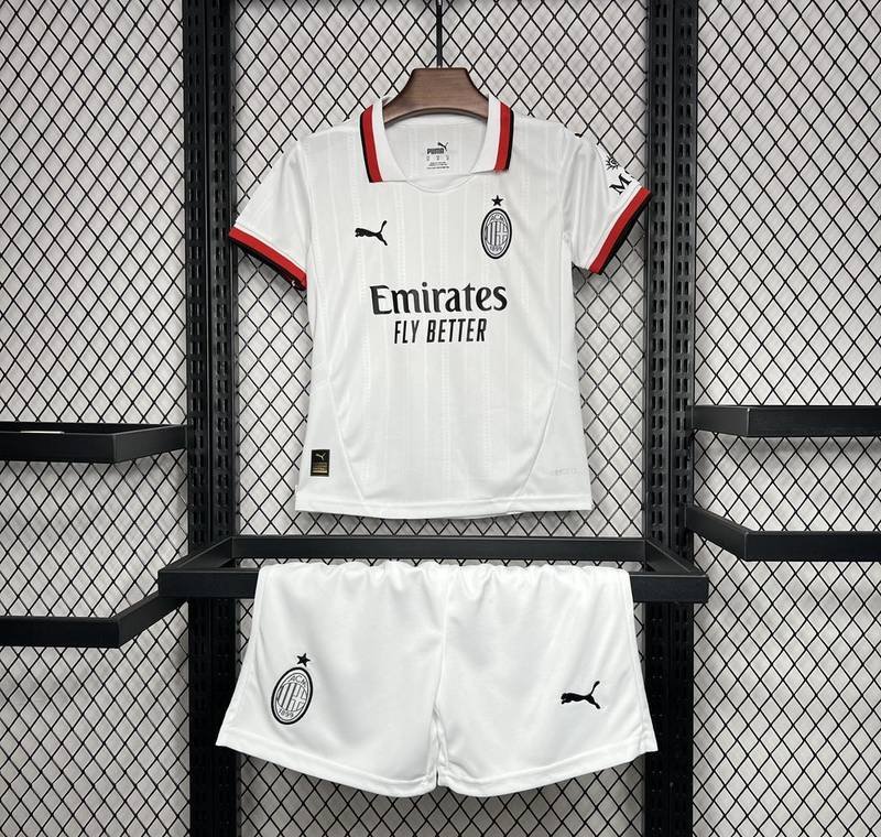24-25 AC Milan Away Kids Kit