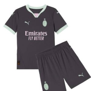 24-25 AC Milan Third Kids Kit