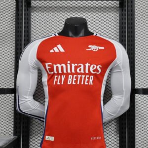 24-25 Arsenal Home Long Sleeve Player Version