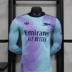 24-25 Arsenal Third Long Sleeve Player Version