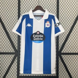 24-25 Deportivo de La Coruña Home Fan Version