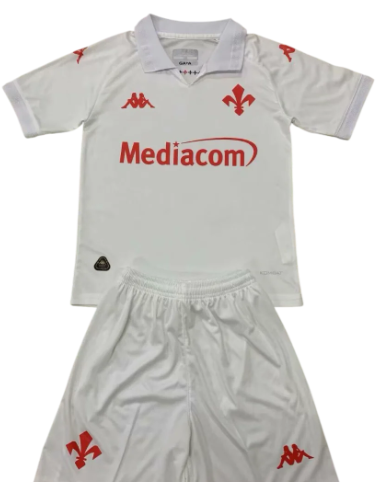 24-25 Fiorentina Away Kids Kit