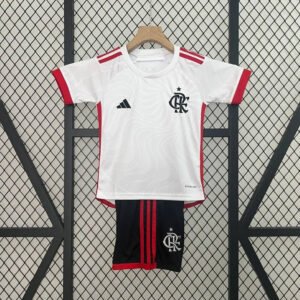 24-25 Flamengo Away Kids Kit