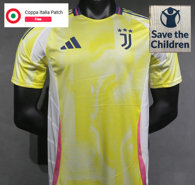 24-25 Juventus Away Player Version