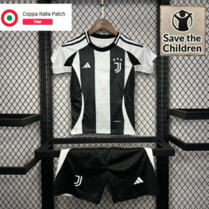 24-25 Juventus Home kids kit