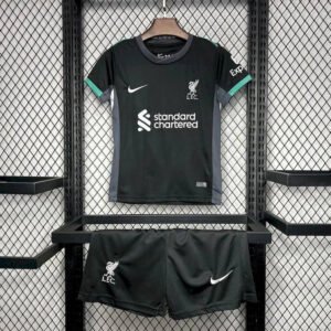 24-25 Liverpool Away Kids Kit