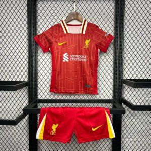 24-25 Liverpool Home kids kit