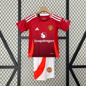 24-25 Manchester United Home Kids Kit