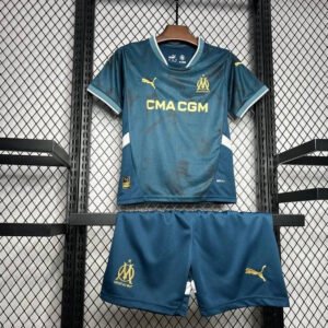 24-25 Olympique Marseille Away Kids Kit