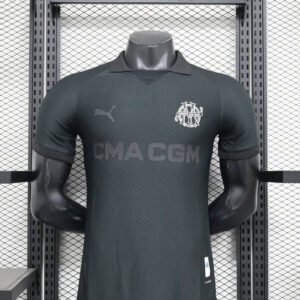 24-25 Olympique Marseille Black Anniversary Edition Player Version
