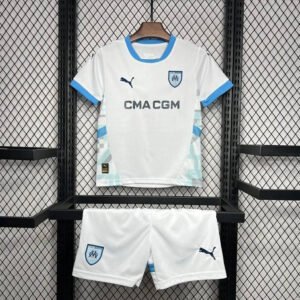 24-25 Olympique Marseille Home Kids Kit