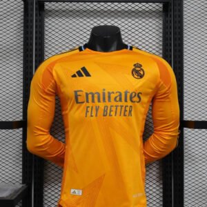 24-25 Real Madrid Away Long Sleeve Player Version