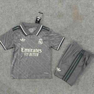 24-25 Real Madrid Third Kids Kit