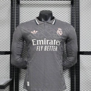 24-25 Real Madrid Third Long Sleeve Player Version