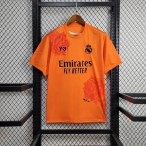 24-25 Real Madrid Y3 Orange Fan Version