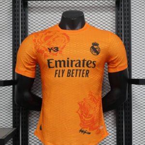 24-25 Real Madrid Y3 Orange Player Version