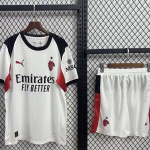25-26 AC Milan Away Kids Kit