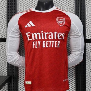 25-26 Arsenal Home Long Sleeve Player Version