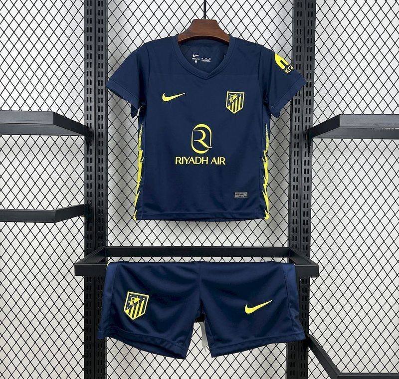 25-26 Atletico Madrid Away Kids Kit