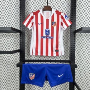 25-26 Atletico Madrid Home Kids Kit