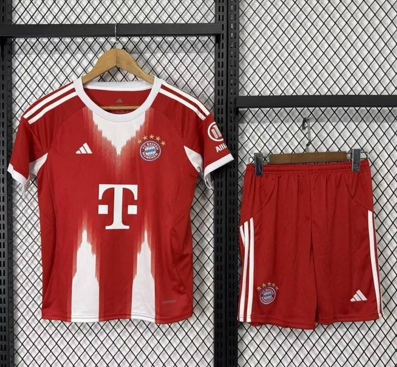 25-26 Bayern Munich Home Kids Kit