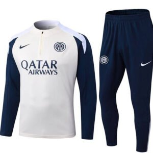 25-26 Inter Milan Navy Blue & Beige Training Suit