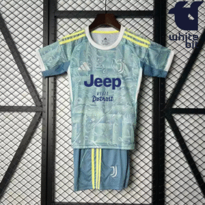 25-26 Juventus Away Kids Kit
