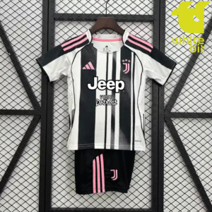 25-26 Juventus Home Kids Kit