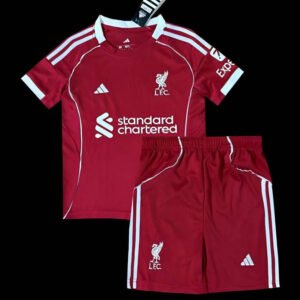 25-26 Liverpool Home Kids Kit