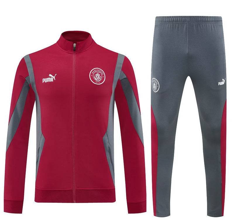 25-26 Manchester City Red Training Suit